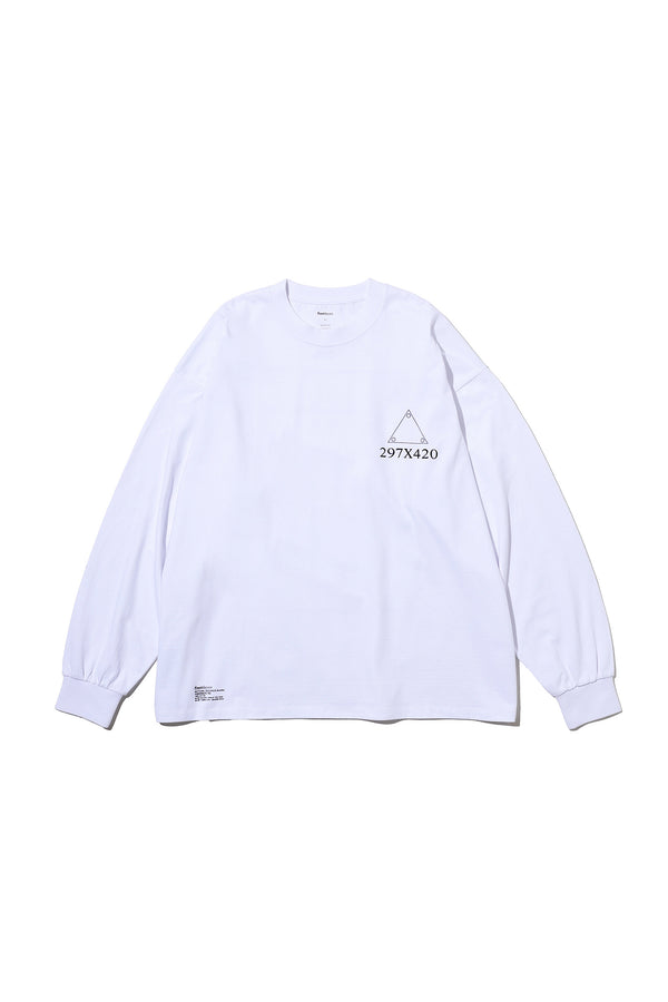 Fresh Service / AS×FS CORPORATE L/S TEE “A-SERIES” - WHITE