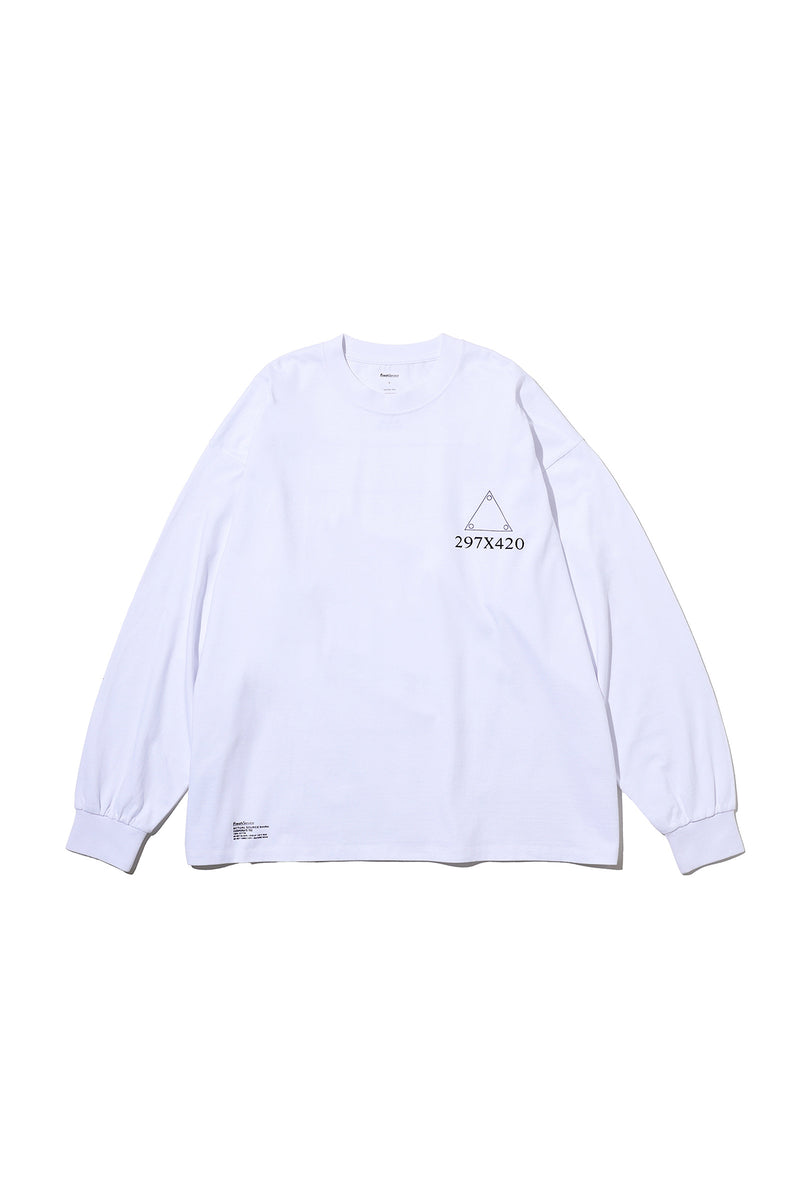 Fresh Service / AS×FS CORPORATE L/S TEE “A-SERIES” - WHITE