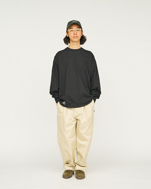 Fresh Service / 2-PACK CORPORATE L/S TEE - BLACK