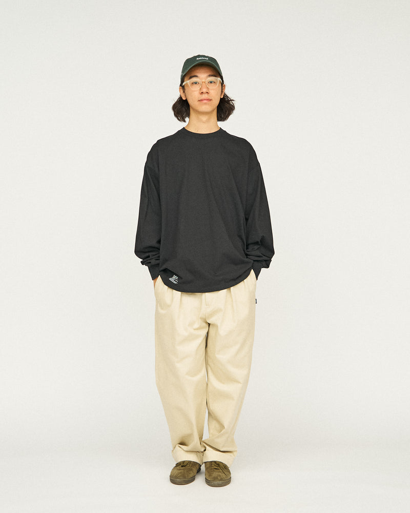 Fresh Service / 2-PACK CORPORATE L/S TEE - BLACK