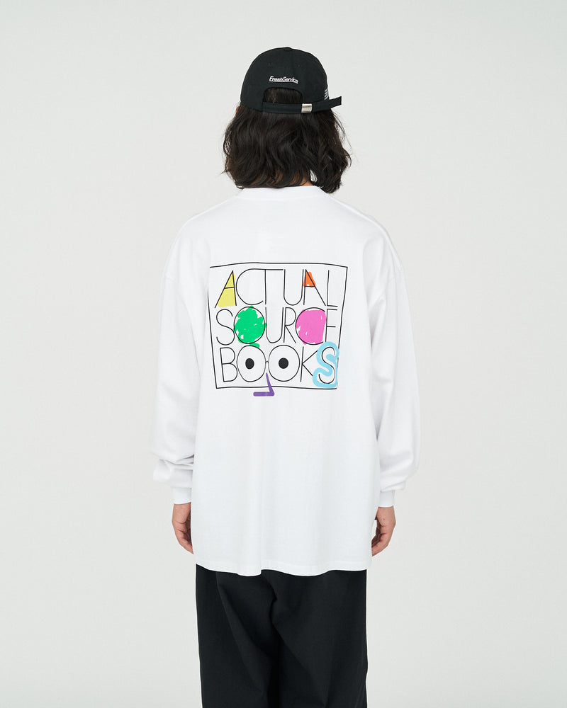 Fresh Service / AS×FS CORPORATE L/S TEE “PLAYFUL” - WHITE