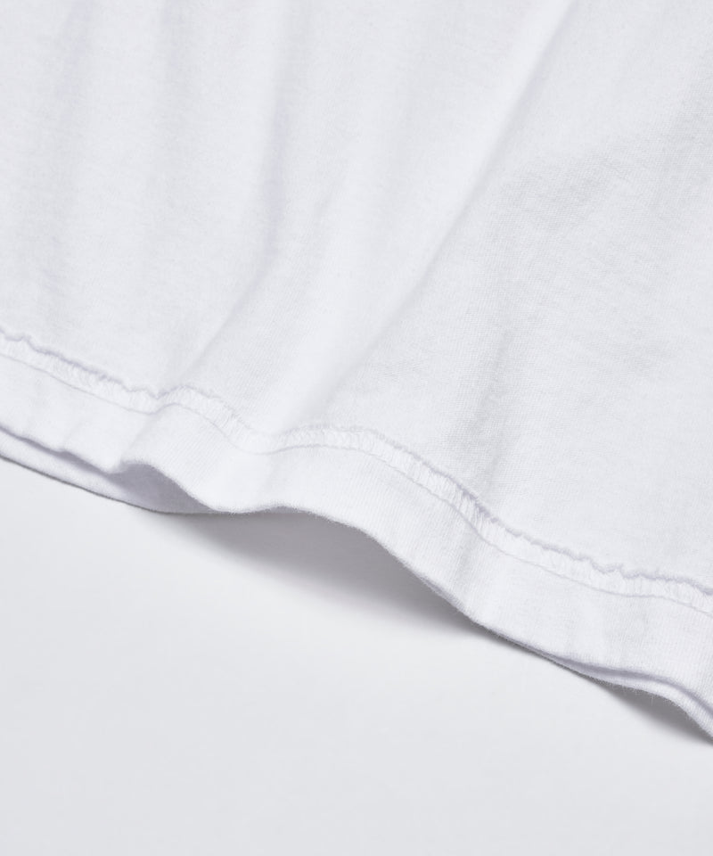 Riding Equipment Research / Logo Tee (MINE) - RER190/White*T.BLUE