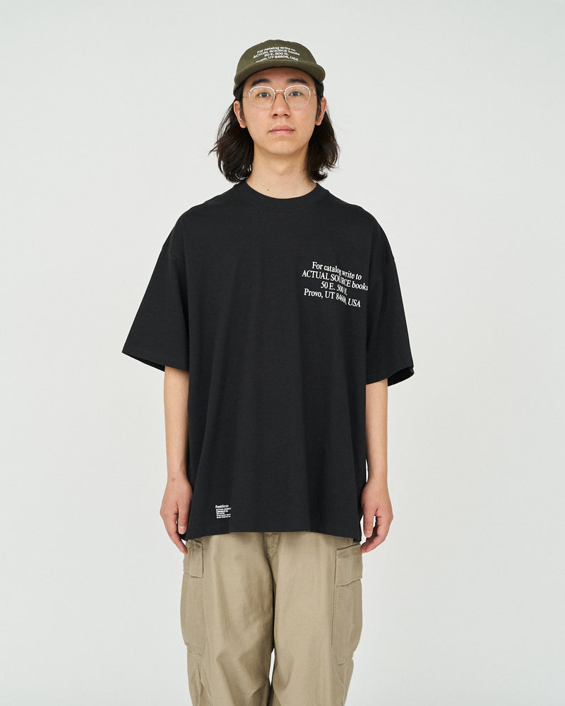 Fresh Service / AS×FS CORPORATE S/S TEE “PLAYFUL” - BLACK