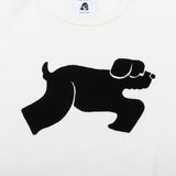 TACOMA FUJI RECORDS / SHAGGY DOG Tee designed by Yachiyo Katsuyama - White