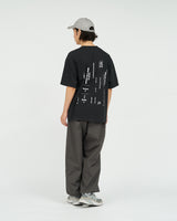 Fresh Service / AS×FS CORPORATE S/S TEE “BOOK STACK” - BLACK