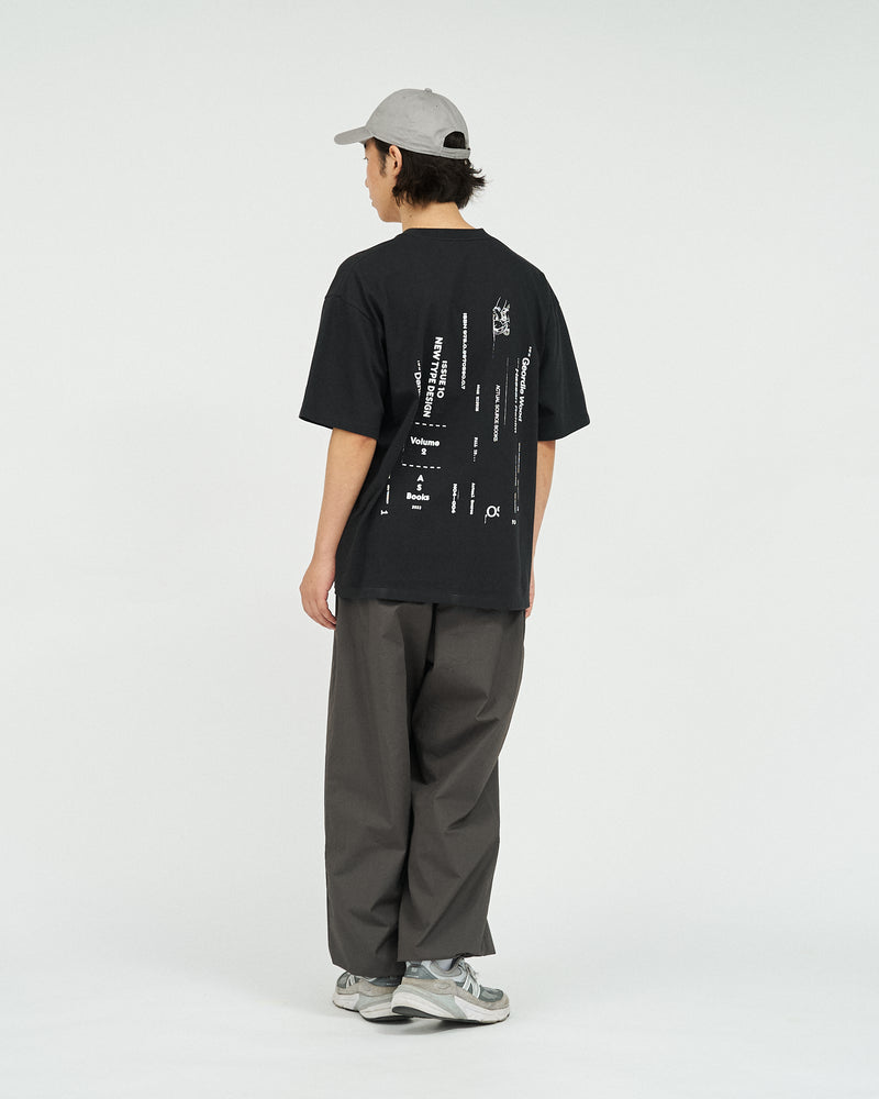 Fresh Service / AS×FS CORPORATE S/S TEE “BOOK STACK” - BLACK