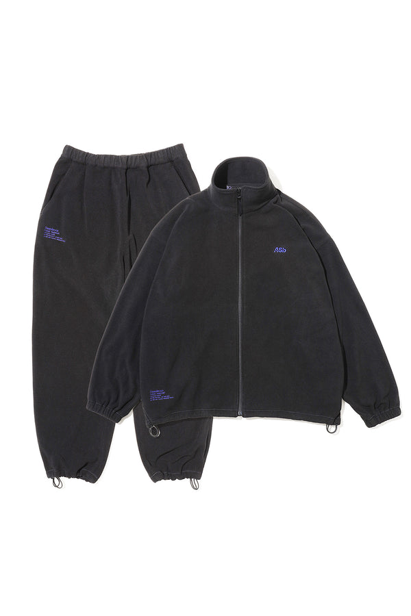 Fresh Service / AS×FS Fleece Tracksuit - Black
