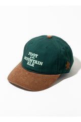TACOMA FUJI RECORDS / FOOT OF THE MOUNTAIN ALE  LOGO CAP designed by Jerry UKAI