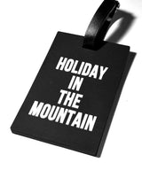 Mountain Research / Rubber Luggage Tag - Black