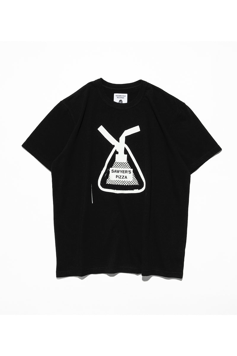 TACOMA FUJI RECORDS / SAWYER’S PIZZA Tee - Black