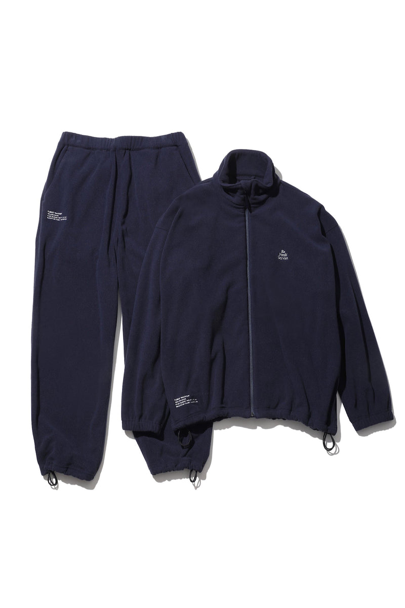 ReFresh!Service. / Fleece Tracksuit - Navy