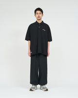 Fresh Service /  DRY PIQUE JERSEY POLO "DISPATCH" - Black