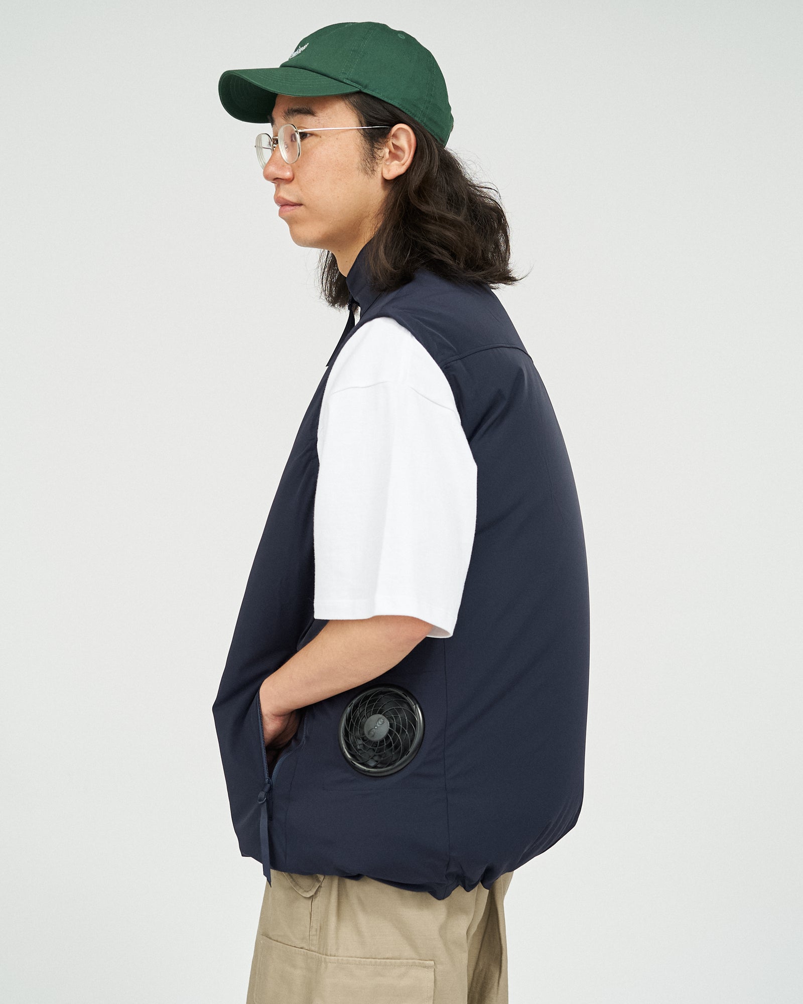 Fresh Service / AIR COOLING VEST_Ver.2.0 - Navy – redtriangle