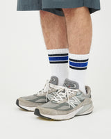 Fresh Service / 2-Pack Multi Stripe Socks - Blue×Navy