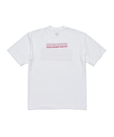Riding Equipment Research / Logo Tee (MINE) - RER190/White*D.PINK