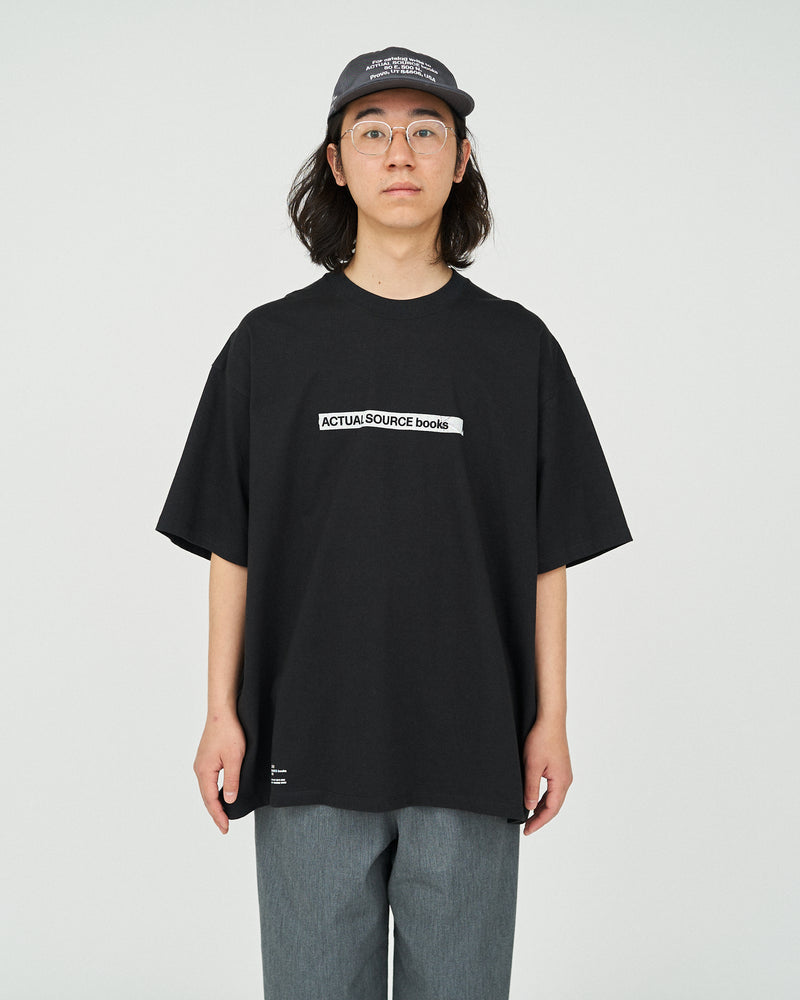 Fresh Service / AS×FS CORPORATE S/S TEE “TAPE” - BLACK