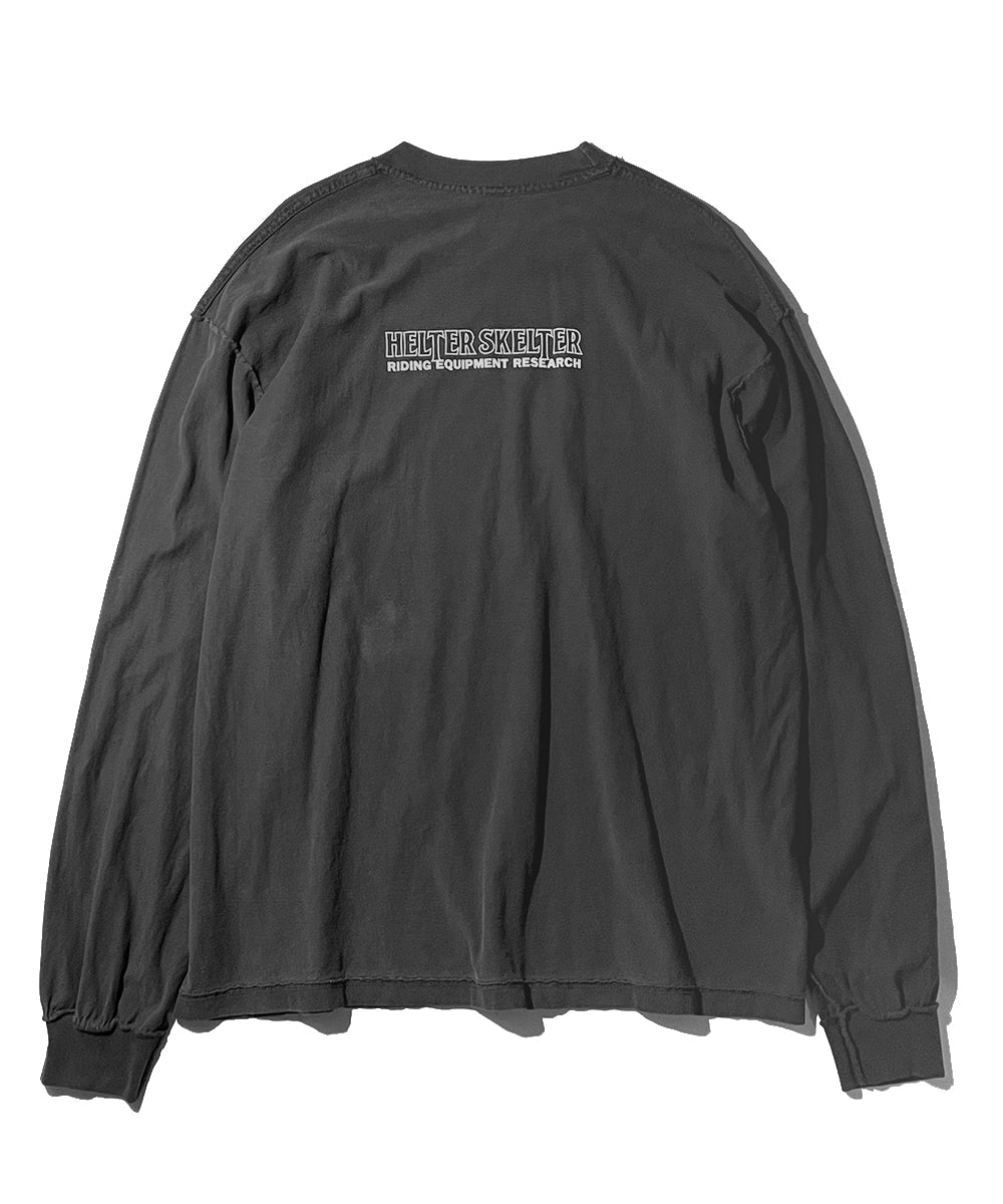 トップス RIDING EQUIPMENT RESEARCH mine LS TEE Riding Equipment Research / Logo Tee L/S (MINE) - RER186 – redtriangle