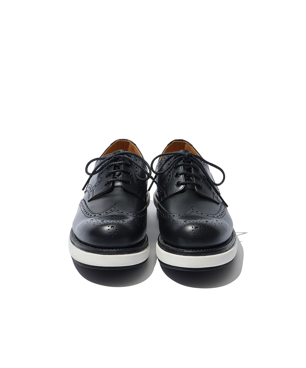 Mountain Research New One ウイングチップ 黒 Mountain Research /New One - Black – redtriangle