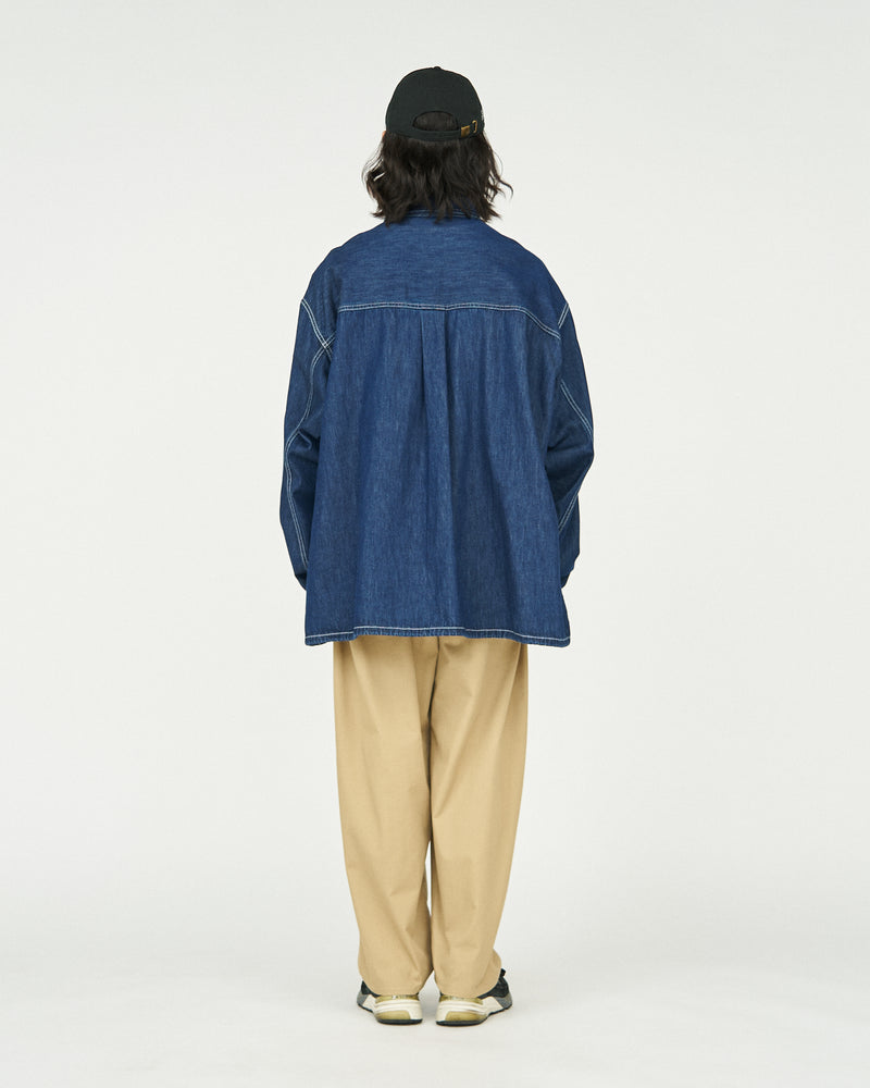 Fresh Service / Denim Pullover Shirt - One Wash