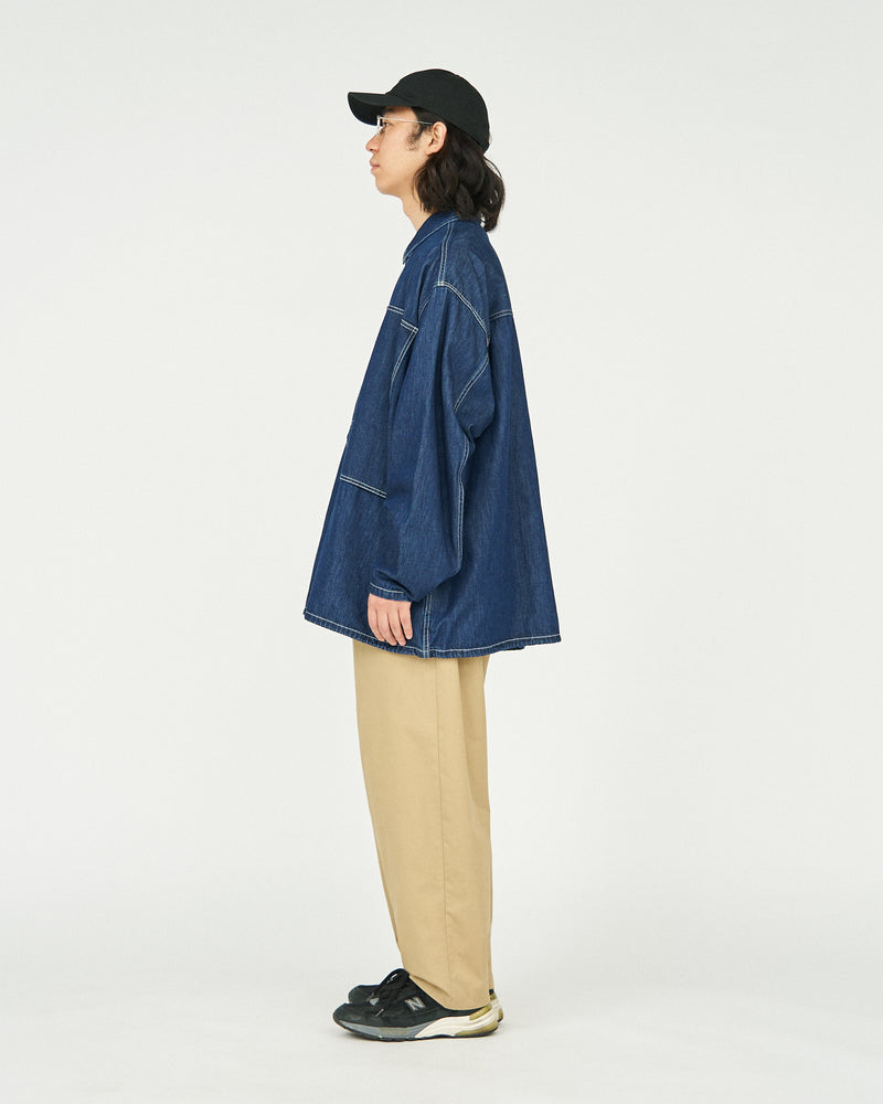 Fresh Service / Denim Pullover Shirt - One Wash