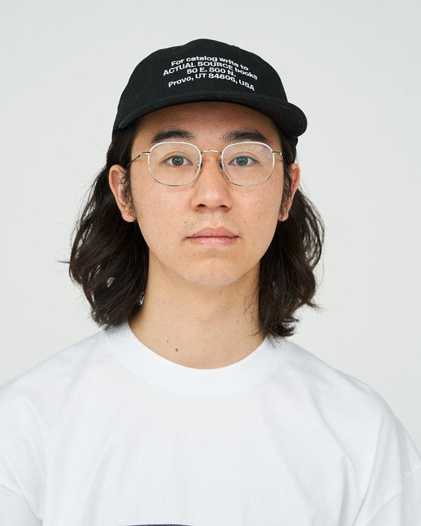 Fresh Service / AS×FS ALL CORPORATE CAP "ADDRESS" - BLACK