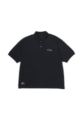 Fresh Service /  DRY PIQUE JERSEY POLO "DISPATCH" - Black