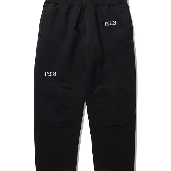 ライディングエクイップメントリサーチ Garage Pants スウェットパンツ Riding Equipment Research / Garage Pants - Black – redtriangle