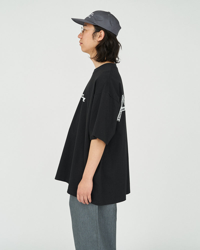 Fresh Service / AS×FS CORPORATE S/S TEE “TAPE” - BLACK