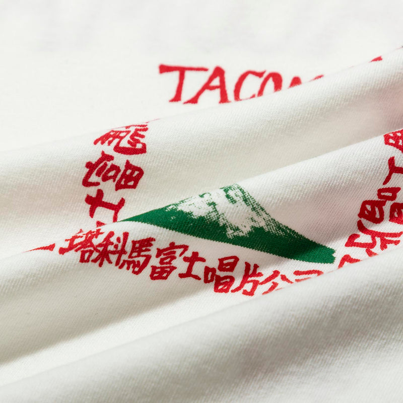 TACOMA FUJI RECORDS /  LIVE AT FILLMORE!? LS Tee designed by Hirohisa Yokoyama-White