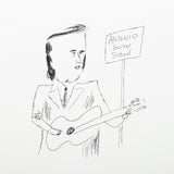 TACOMA FUJI RECORDS /ANTONIO GUITAR SCHOOL Tee - White