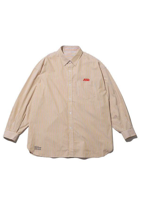 AS×FS / Corporate Uniform Shirt - Yellow Stripe