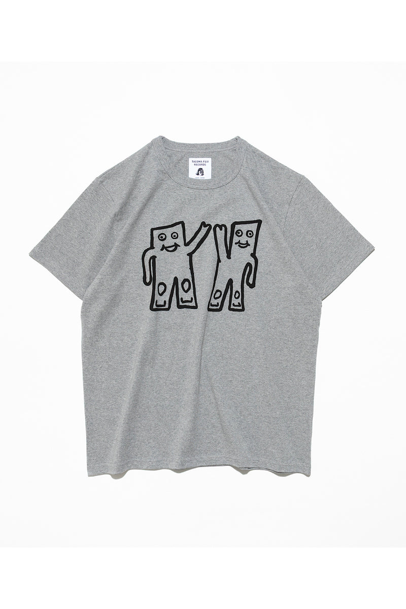 TACOMA FUJI RECORDS 長袖カットソー XL グレー TACOMA FUJI RECORDS /STRETCH MEN Tee designed by James Ulmer