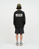Fresh Service / FRIEND EDITIONS ALL WEATHER SHORTS - BLACK