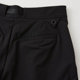 BLK /CORDURA TWILL 1 TUCK PANTS - BK2473404 