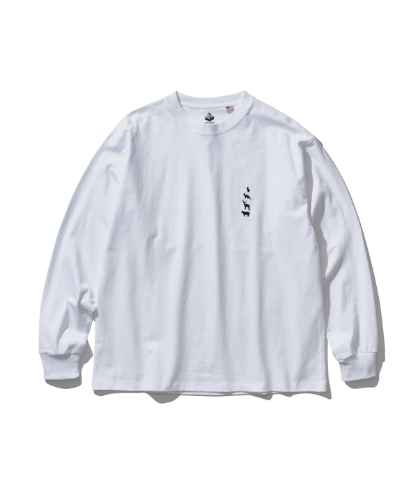 Mountain Research / Animal L/S Tee - White