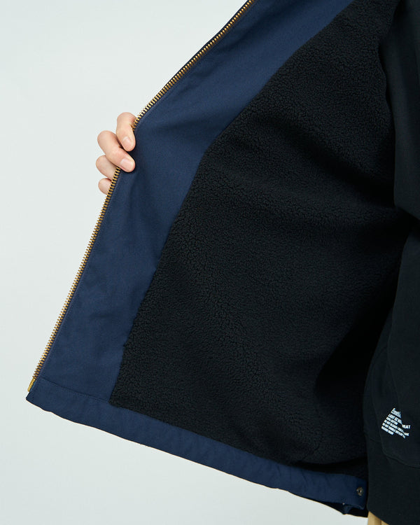 FreshService / Boalined Duck Jacket - Navy