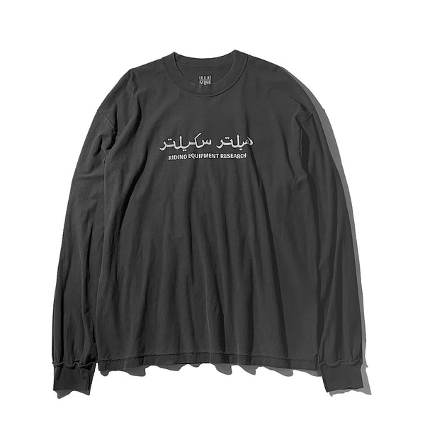 Riding Equipment Research / Logo Tee L/S (MINE) - RER186 – redtriangle