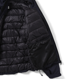 ES.1 / 3lyr down Hoodie - Navy