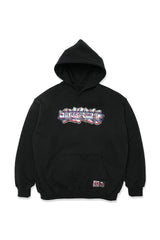 SUBWARE  / STASH PIECE + TRAINCAR HOODIE - BLK