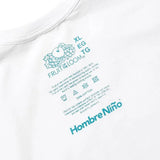 Hombre Nino / FRUIT OF THE LOOM 2PACK TEE - WHITE