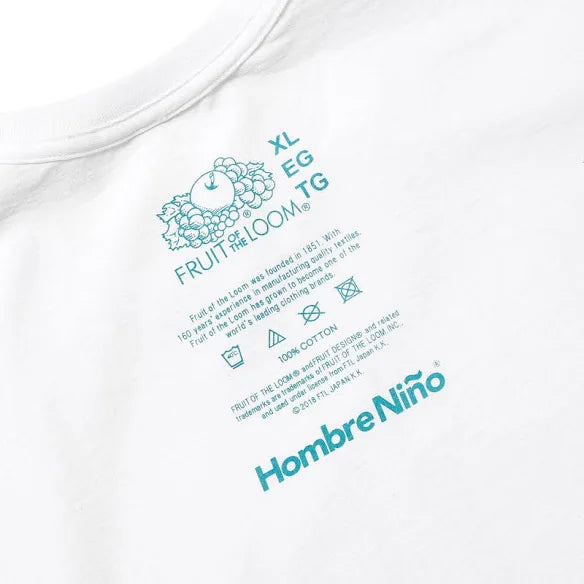 Hombre Nino / FRUIT OF THE LOOM 2PACK TEE - WHITE