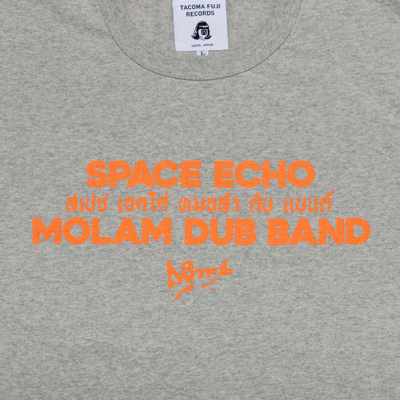TACOMA FUJI RECORDS /SPACE ECHO MOLAM DUB BAND Tee -Oatmeal