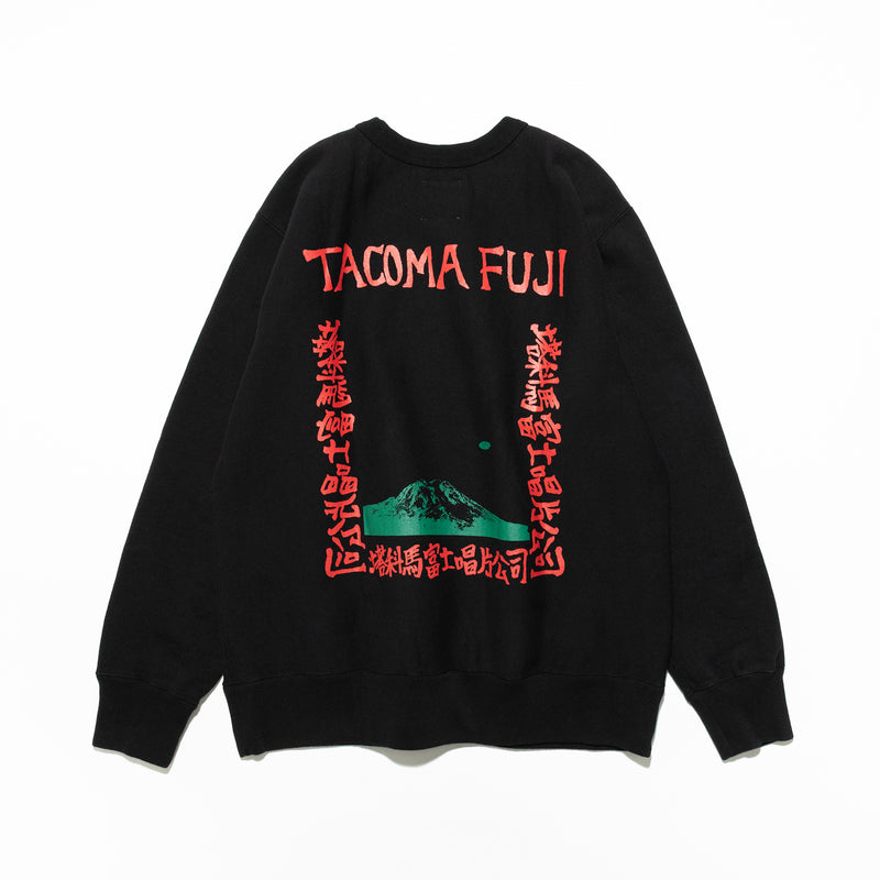 TACOMA FUJI RECORDS / LIVE AT FILLMORE!? SWEATSHIRT designed by HIrohisa Yokoyama