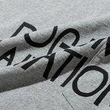 TACOMA FUJI RECORDS / DOG IS MY SALVATION Pocket Tee designed by Yachiyo Katsuyama - Heather Gray
