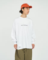 Fresh Service / AS×FS CORPORATE L/S TEE “BOOK STACK” - WHITE