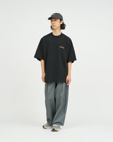 Fresh Service /  DRY PIQUE JERSEY CREW NECK "DISPATCH" - Black
