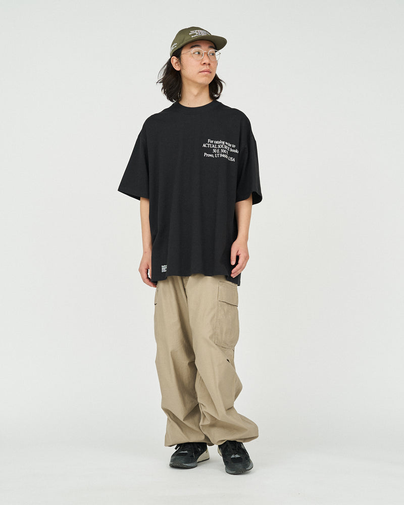 Fresh Service / AS×FS CORPORATE S/S TEE “PLAYFUL” - BLACK