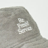 ReFresh!Service. /  PILE SAUNA HAT-GRAY