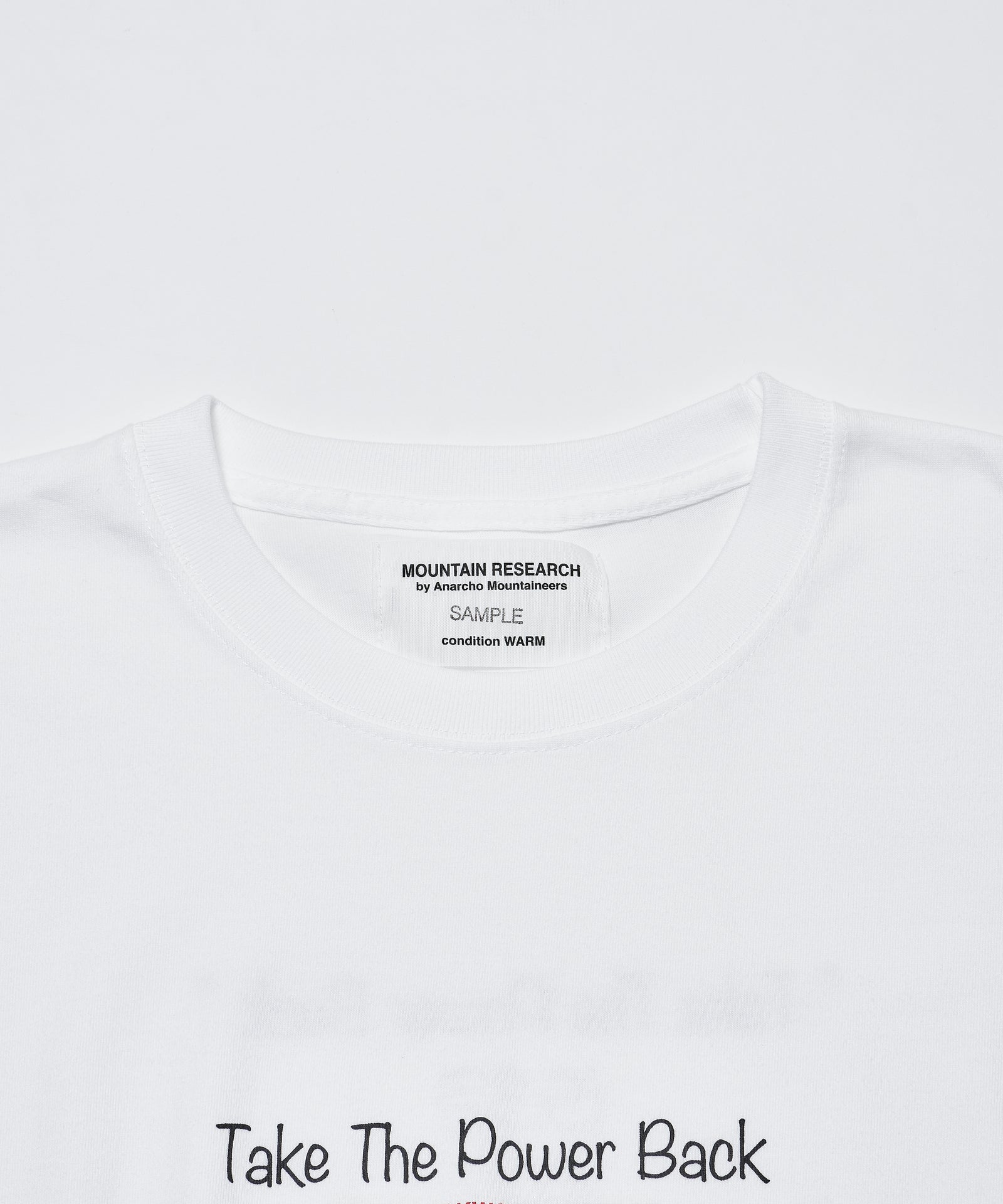 Mountain Research / Take the Power Back - White – redtriangle