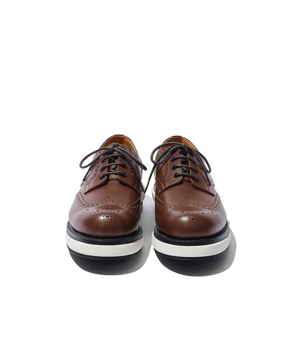 Mountain research New One ウィングチップ Mountain Research /New One - Brown – redtriangle